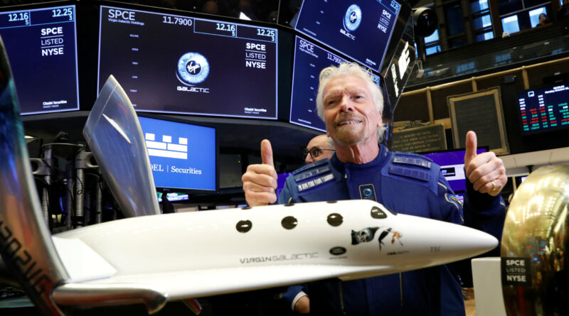Virgin Galactic successfully sends Richard Branson to the edge of space