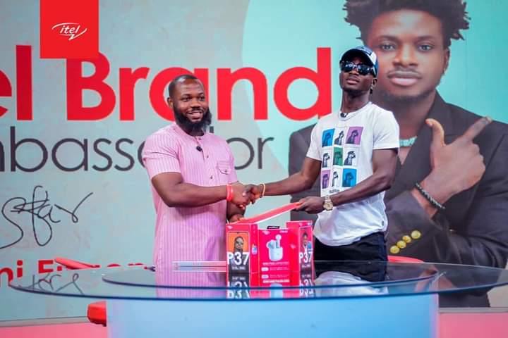 Itel signs Kuami Eugene as their brand ambassador for the third time