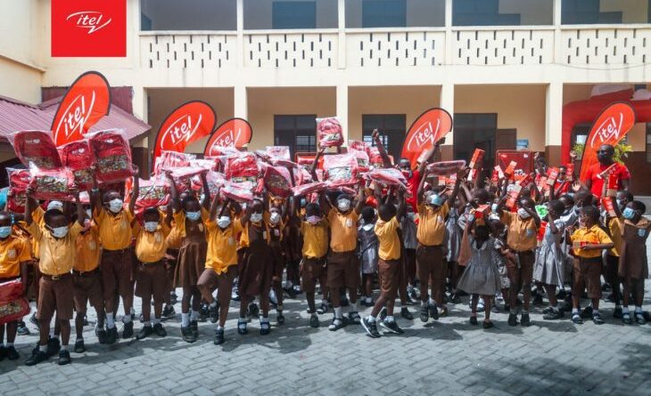 Itel Ghana donates to LA South Cluster of Schools through its “itelWandering Library Project”